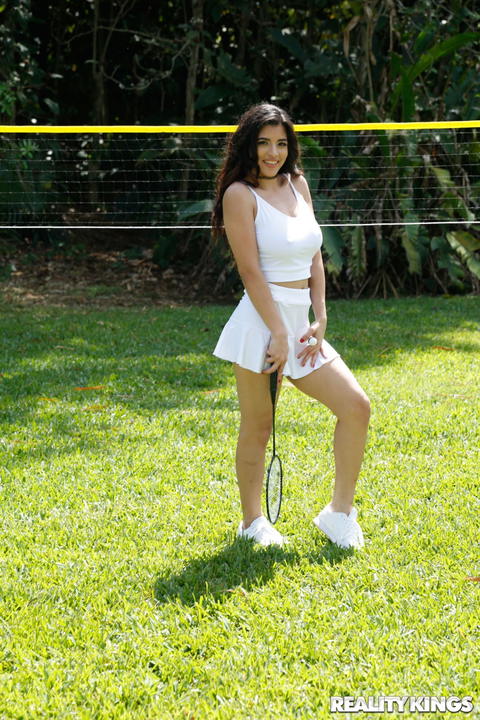 Gabriela Lopez - Gabriela Lopez Playing Badminton And Then Fucking Instead! - photo 1 of 1