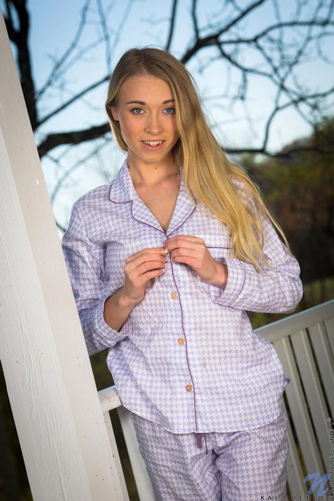 Kali Renee - Kali Renee Taking Off Her PJ’s! - photo 1 of 1