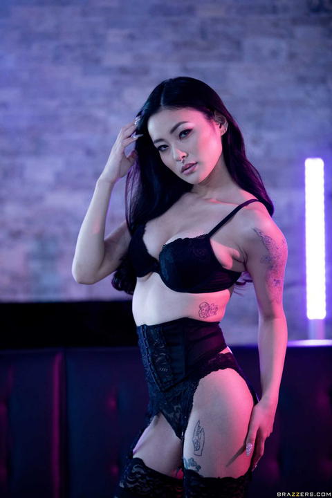 Rae Lil Black - Rae Lil Black Enjoying A Large Uncut Cock! - photo 1 of 1