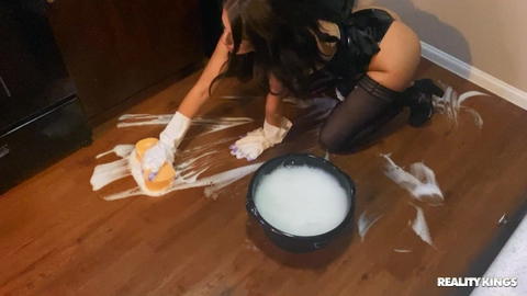 Aubree Valentine - Aubree Valentine Gets Fucked While In Her French Maid Lingerie! - photo 1 of 1