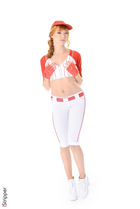 Anny Aurora - Anny Aurora Posing In A Baseball Uniform! - photo 1 of 1