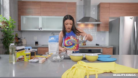 Ella Cruz - Ella Cruz Is Trying To Cook But Her Man Wants Pussy! - photo 1 of 1