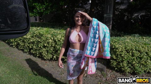 Serena Santos - Serena Santos Screen Caps From Her Fucking On The Bang Bus! - photo 2 of 24