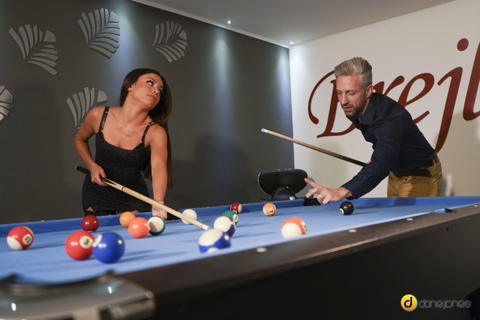 Martina Smeraldi - Martina Smeraldi Takes A Cream Pie On A Pool Table! - photo 7 of 24