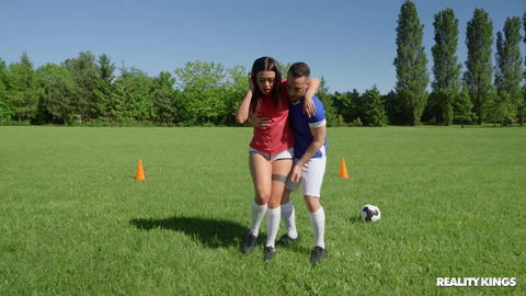 Martina Smeraldi - Martina Smeraldi On The Soccer Field Taking Raul Costa’s Cock In Her Ass! - photo 3 of 24