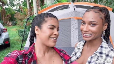 Sarai Minx - Sarai Minx And Maya Farrell Go On A Lesbian Camping Trip! - photo 1 of 1