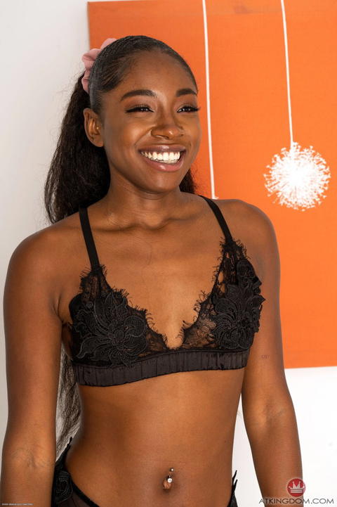 Amari Anne - Amari Anne In Black Lingerie For ATK! - photo 1 of 1