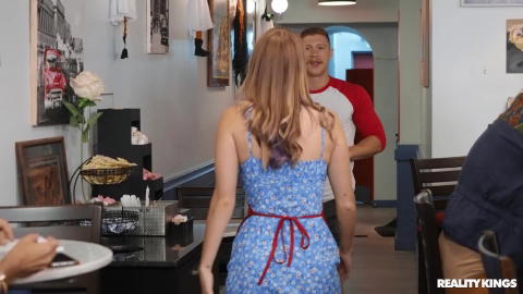 Angel Youngs - Angel Youngs Takes It Up The Ass In A Public Bathroom! - photo 2 of 24