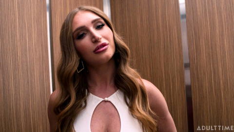 Angel Youngs - Skylar Snow And Angel Youngs Strap On Sex In An Elevator! - photo 13 of 20