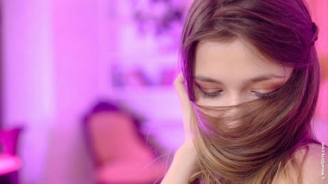 Mila Azul - Mila Azul Takes Off Her Panties and Fingers Herself! - photo 1 of 1