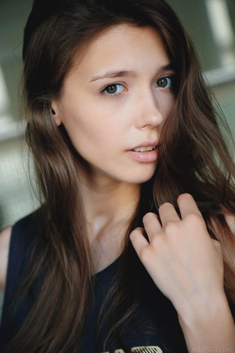 Mila Azul - Mila Azul Posing On Just A Tank Top! - photo 1 of 1