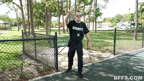 Bri Klein - Bri Klein And Her Friends Invite The Security Guard In For Group Sex! - photo 6 of 21