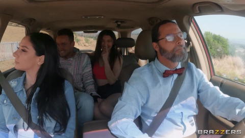 Maya Woulfe - Maya Woulfe Hitchhikes Her Way Into A Fucking! - photo 1 of 1