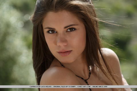 Little Caprice - Little Caprice Out Naked On Someones Deck! - photo 1 of 18