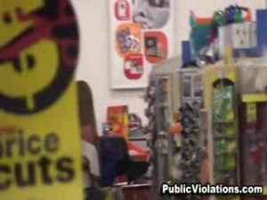 Nikki Delano Gets Her Boobs Exposed In Public!