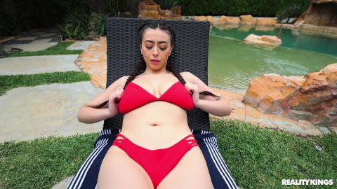Chloe Surreal - Chloe Surreal Takes A Fucking Outdoors By The Pool! - photo 6 of 24