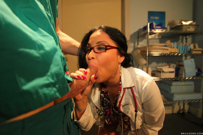 Sophia Lomeli Sucking A Cock