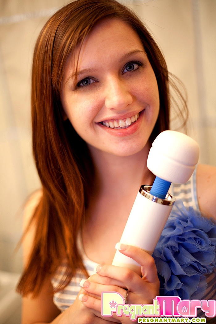 Mary Jane Johnson In The Bathroom With Her Wand!