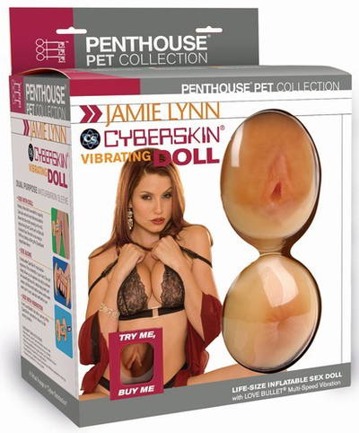 Jamie Lynn CyberSkin Vibrating Doll With Pussy and Ass!