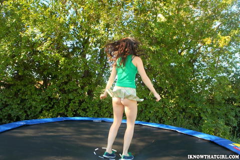 Ashlyn Rae - Ashlyn Rae Fucking In Her Mini Skirt In The Back Yard! - photo 1 of 1