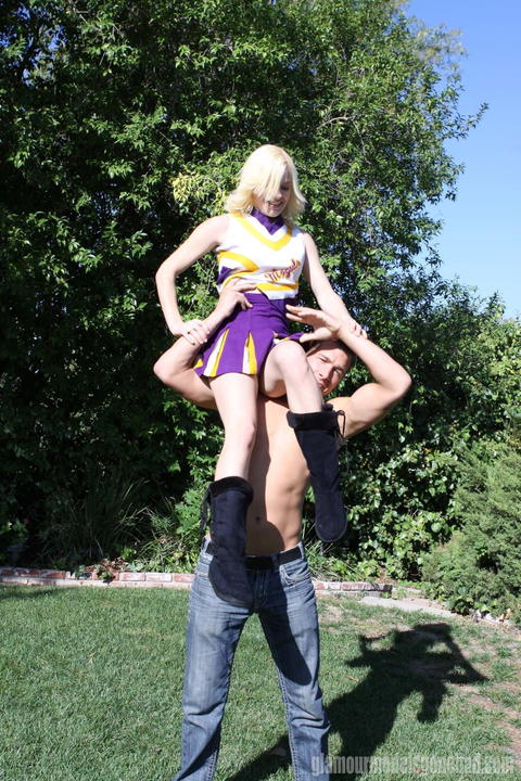 Ally Ann - Ally Ann in “Cute Blonde Cheerleader Fucked In The Park” - photo 1 of 1