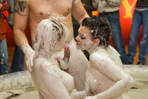 Terri Summers - Terri Summers Gets Messy Wrestling With Her Girlfriend! - photo 1 of 1