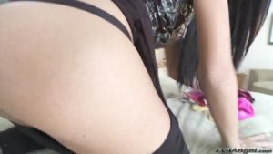 Amea Moretti Has Sex With Her Panties Still On!