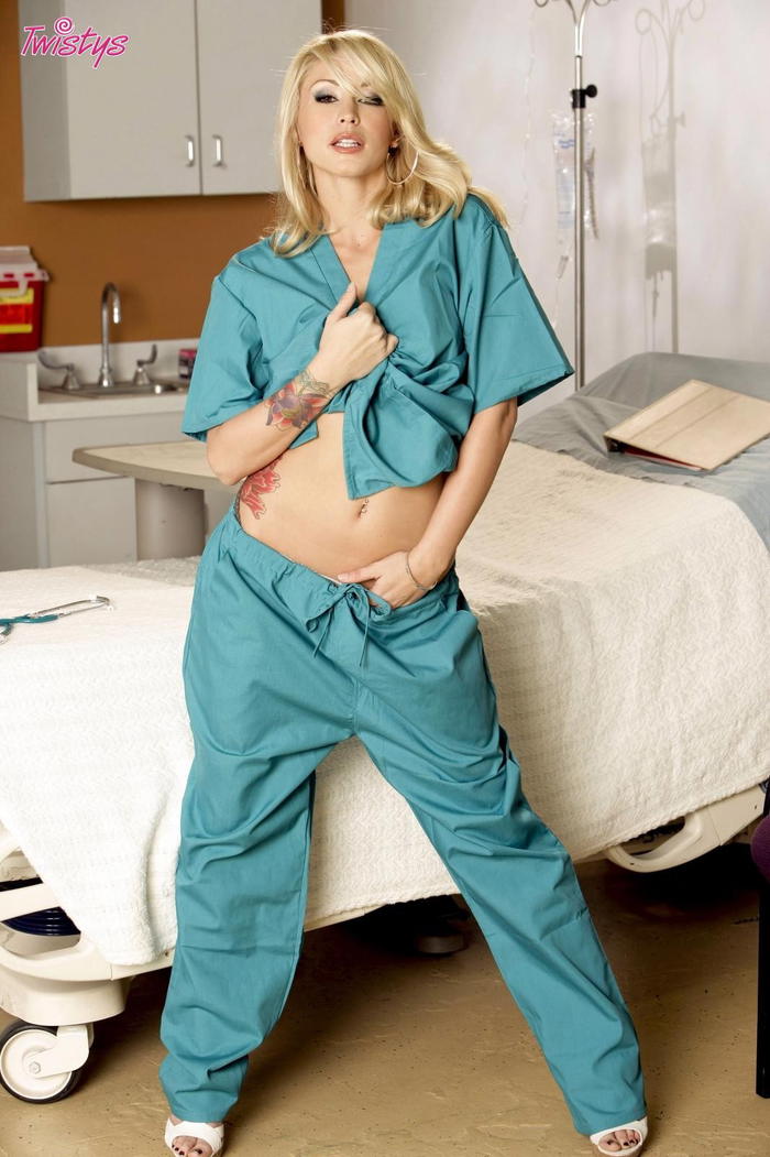 Monique Alexander Shows Off In Her Sexy Scrubs!