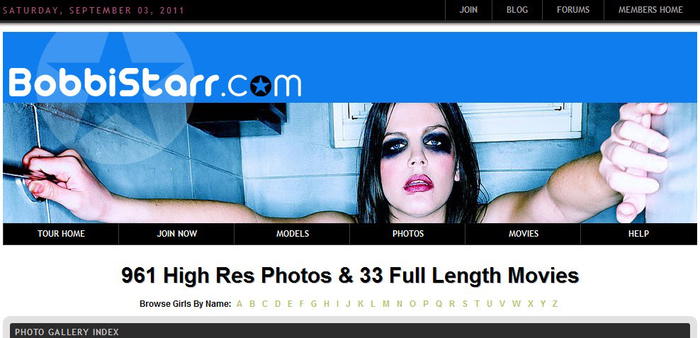 Bobbi Starr Official Site Bobbi Starr Gets A New Official Site!