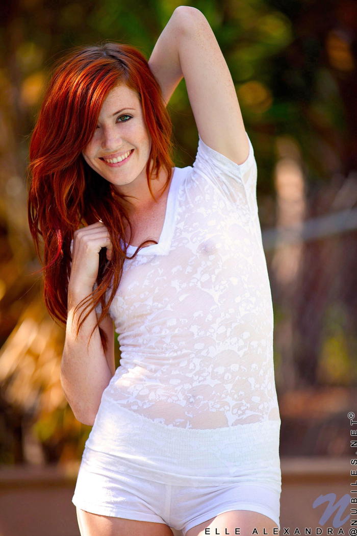 Elle Alexander Posing