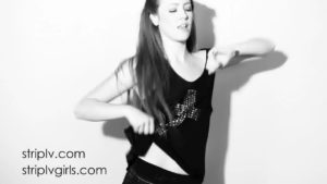 Elle Alexandra Just Dancing Her Way Out of Her Clothes!