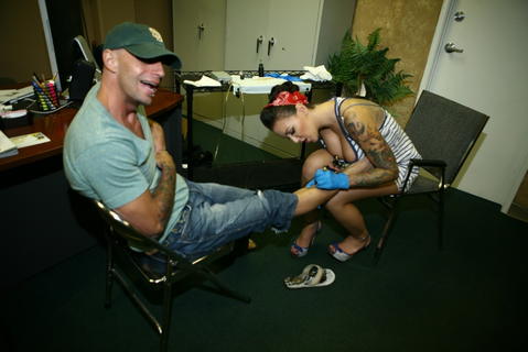 Emily Parker - Emily Parker Gives A Guy A Tattoo And Some Pussy! - photo 165 of 200