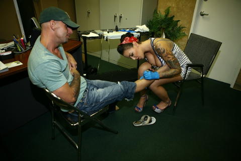 Emily Parker - Emily Parker Gives A Guy A Tattoo And Some Pussy! - photo 167 of 200
