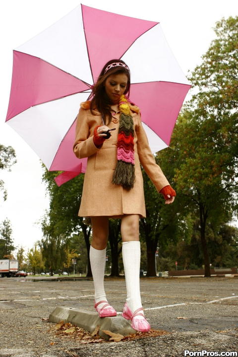 Missy Stone - Missy Stone Plays In The Rain And Then With His Cock! - photo 1 of 1
