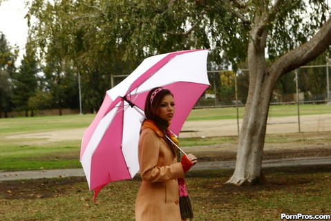 Missy Stone - Missy Stone Plays In The Rain And Then With His Cock! - photo 1 of 1