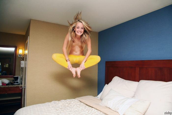 Sara Jaymes Jumping