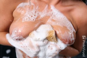 Cody Lane Gets Her Huge Titties All Soaped Up!