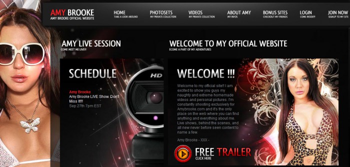 Amy Brooke Official Site