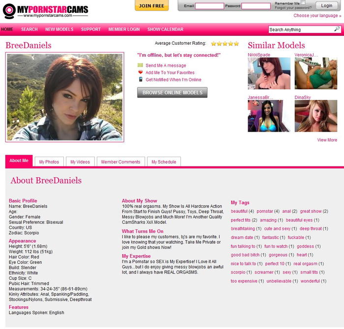 Bree Daniels Live Cam Bree Daniels Live Cam