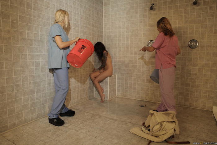 Riley Jensen Prison Shower Riley Jensen Prison Shower