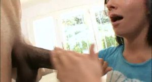 Ashli Orion Pleases A Big Black Cock With Her Sex Mouth!