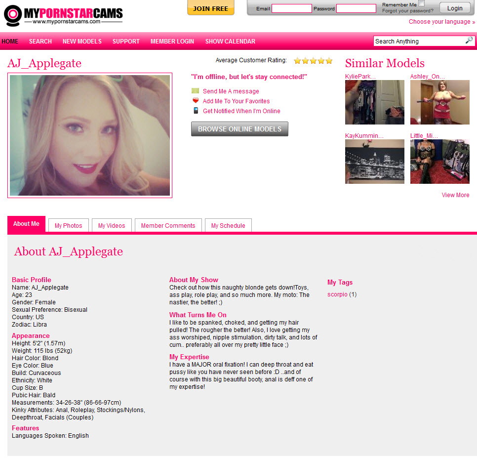 AJ Applegate Web Cam