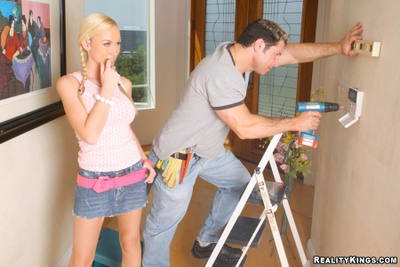 Madison Scott And The Cable Guy!