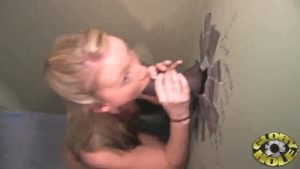 Madison Scott Sucking Black Cock At A Glory Hole!