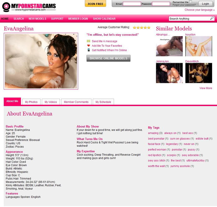 Eva Angelina Live Cam Eva Angelina Live Cam