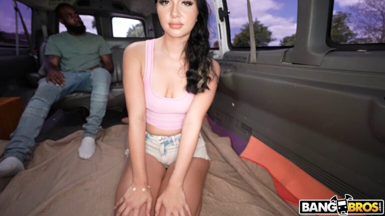 Bang Bros - Bailey Blaze Takes A Ride, A Fucking And A Facial On The Bang Bus! - photo 1 of 1