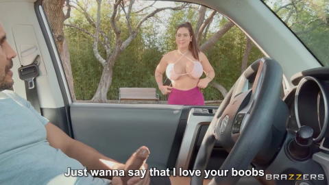 Brazzers - Yiny Leon Gets Picked Up At The Park And Fucked! - photo 1 of 1