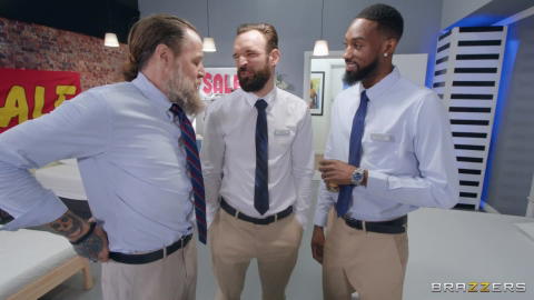Brazzers - Jayla Page Mattress Store Threesome With Alex Legend And Hollywood Cash! - photo 1 of 1