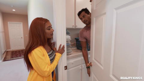 Reality Kings - Azzy Star Gets In A Quick Fuck By Alex Jones In The Laundry Room! - photo 11 of 24