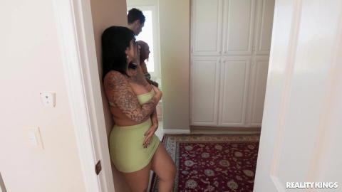 Reality Kings - Azzy Star Gets In A Quick Fuck By Alex Jones In The Laundry Room! - photo 1 of 1